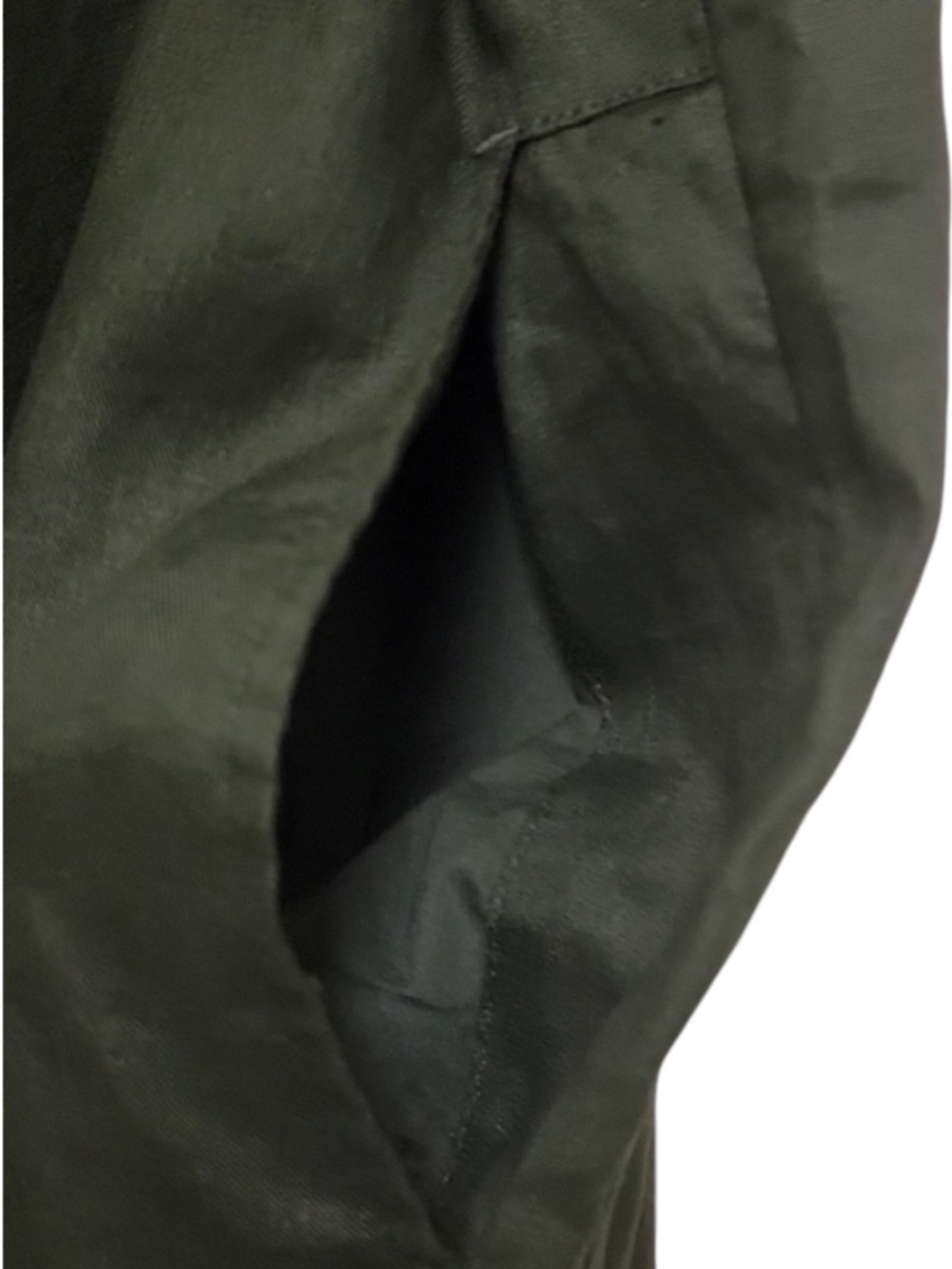Eileen Fisher Organic Linen Jumpsuit Front Zip Sleeveless Size Small In Green - Picture 4 of 14